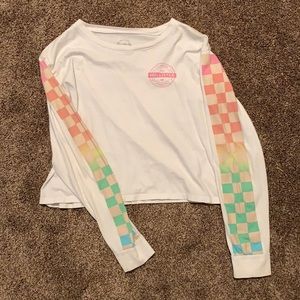 Hollister cropped long sleeve